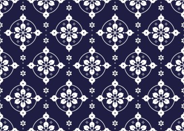 Portekiz 'in etnik kumaş tarzı pürüzsüz desen, kumaş, halı, batik, duvar kağıdı, ambalaj vs..