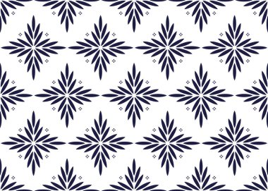 Beyaz arka planda pürüzsüz koyu mavi bir çizgi, etnik kumaş dikişsiz desen, kumaş, halı, batik, duvar kağıdı, ambalaj, vs..