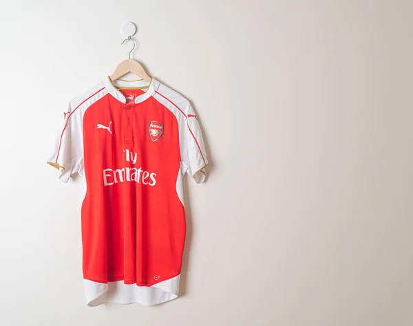 Bangkok Tailandia Enero 2022 Arsenal Retro Shirt Home Jersey Season —  Fotos de Stock