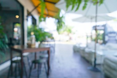 Arka plan için soyut bulanık kafe ve restoran