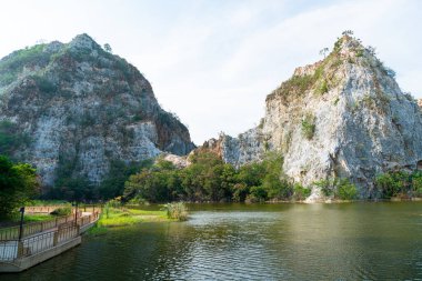 Tayland, Ratchaburi 'deki Khao Gnu Taş Parkı