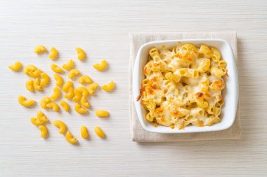 Peynirli makarna, peynirli peynirli makarna, Amerikan usulü.