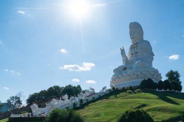 Güzel mimari Wat Huay Pla Kang Chiang Rai, Tayland