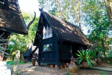 Baan Dam Müzesi (Black House), Tayland 'ın Chiang Rai şehrinin en ünlü yeri.