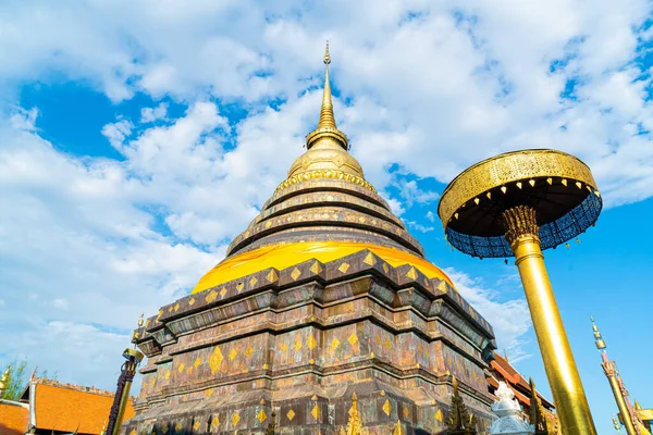 泰国兰榜的Pra Lampang Luang美丽的建筑 — 图库照片