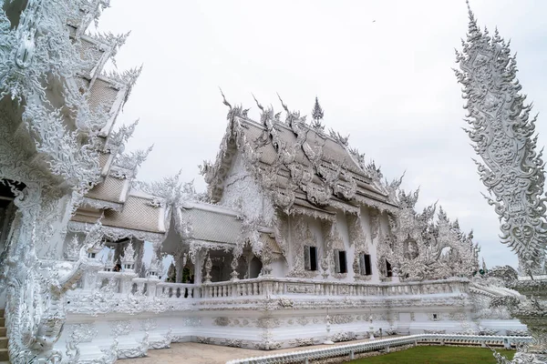 Chiang Rai Tailândia Novembro 2022 Wat Rong Khun Famoustemple Templo — Fotografia de Stock