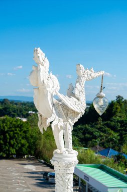 Güzel mimari Wat Huay Pla Kang Chiang Rai, Tayland