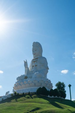 Güzel mimari Wat Huay Pla Kang Chiang Rai, Tayland