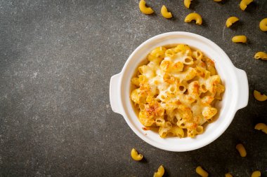 Peynirli makarna, peynirli peynirli makarna, Amerikan usulü.