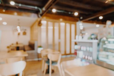 soyut bulanık kafeterya ve restoran arka plan ve duvar kağıdı için