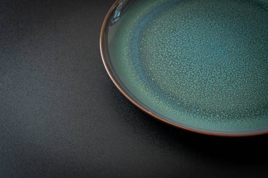 boş güzel ve eski seramik plaka kopya alanı ile