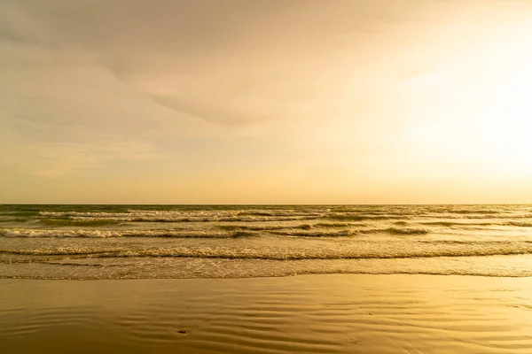 Beautiful Sea Beach Sunset Sunrise Time — Foto de Stock