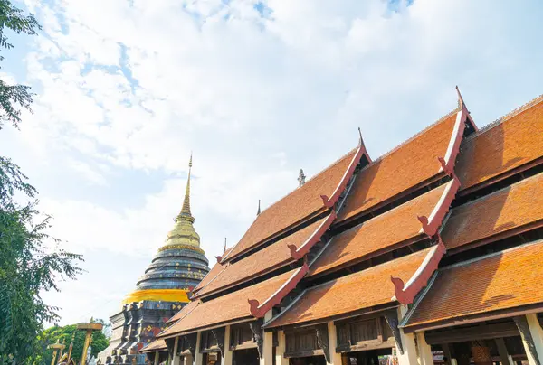 Pra 'daki güzel mimari Lampang Luang, Tayland