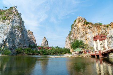 Tayland, Ratchaburi 'deki Khao Gnu Taş Parkı