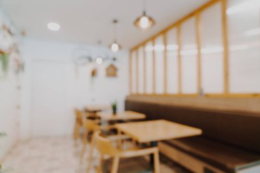 soyut bulanık kafeterya ve restoran arka plan ve duvar kağıdı için