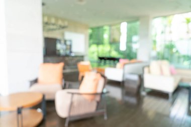 Özgeçmiş için soyut bulanık lüks otel lobisi