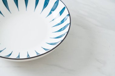 boş güzel ve eski seramik plaka kopya alanı ile