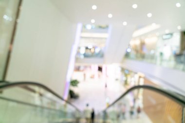 Soyut bulanık lüks alışveriş merkezi ve arka plan için perakende mağazası