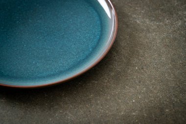 boş güzel ve eski seramik plaka kopya alanı ile