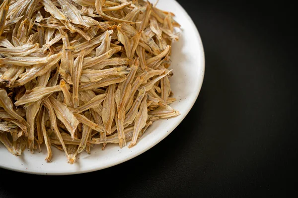 stock image dried small crispy bake fish