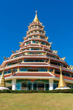 Güzel mimari Wat Huay Pla Kang Chiang Rai, Tayland