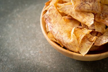 Çıtır Tatlı Taro cipsi - Sağlıklı atıştırmalık