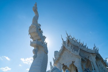 Güzel mimari Wat Huay Pla Kang Chiang Rai, Tayland