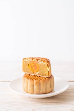 Çin ay pastası durian ve yumurta sarısı aromalı.