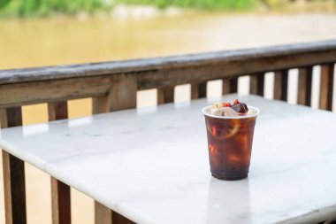 Monk Fruit Juice with lotus root, goji berry and Jujube - Healthy drink style