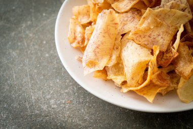 Çıtır Tatlı Taro cipsi - Sağlıklı atıştırmalık