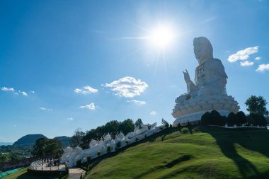 Güzel mimari Wat Huay Pla Kang Chiang Rai, Tayland