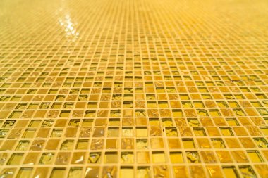 Duvar kağıdı ve arkaplan için güzel altın mozaik fayanslar