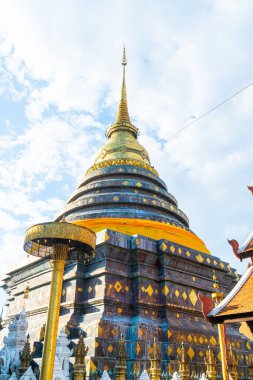 Pra 'daki güzel mimari Lampang Luang, Tayland