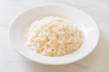 Tay yasemini pilavı pişirdim.