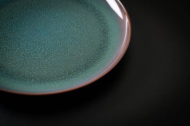 boş güzel ve eski seramik plaka kopya alanı ile