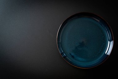 boş güzel ve eski seramik plaka kopya alanı ile