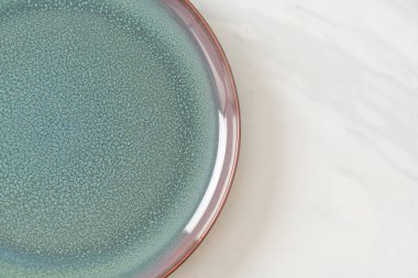 boş güzel ve eski seramik plaka kopya alanı ile