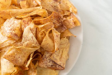 Çıtır Tatlı Taro cipsi - Sağlıklı atıştırmalık