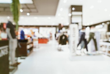 Soyut bulanık lüks alışveriş merkezi ve arka plan için perakende mağazası