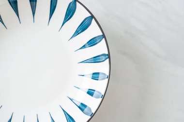 boş güzel ve eski seramik plaka kopya alanı ile