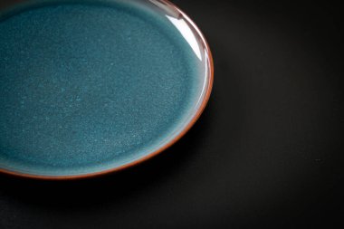 boş güzel ve eski seramik plaka kopya alanı ile