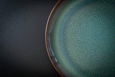 boş güzel ve eski seramik plaka kopya alanı ile