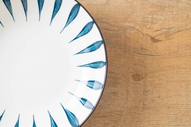 boş güzel ve eski seramik plaka kopya alanı ile