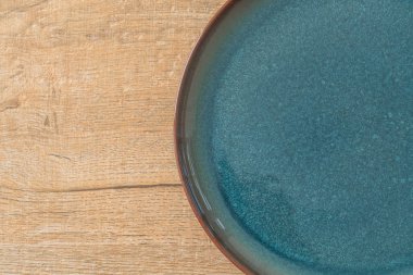 boş güzel ve eski seramik plaka kopya alanı ile