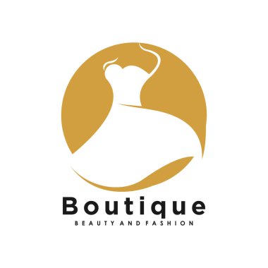 İşçilik için butik moda logosu tasarımı