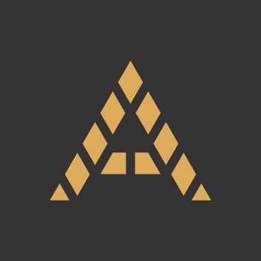 Şablon elementi modern konsepte sahip bir logo tasarım vektörü