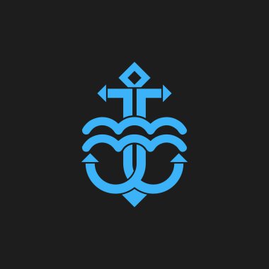 Altın gradyan ve yaratıcı konsept ikonlu dayanak logosu tasarım vektörü