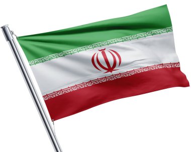 iran ulusal bayrak sallayarak