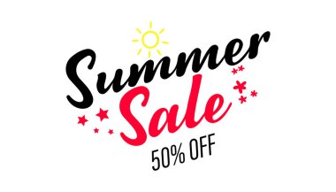 Colorful Summer sale background layout banners design. Horizontal poster, greeting card, header for website.