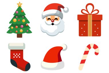 Mutlu noeller vektör illüstrasyon tasarımı